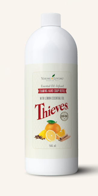 Thieves Foaming Soap Refill by Young Living 32 oz.