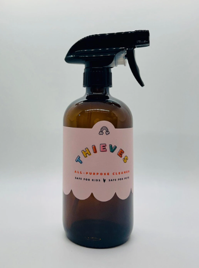 Thieves Cleaner 16 oz. Amber Spray Bottle